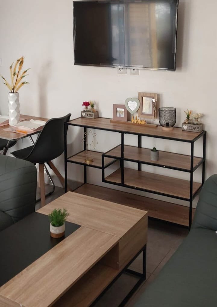 Lola studio salon bleu